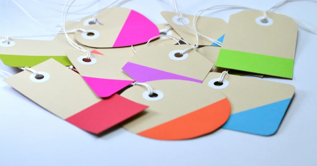 Custom Paper Name Tags & Event Stationery