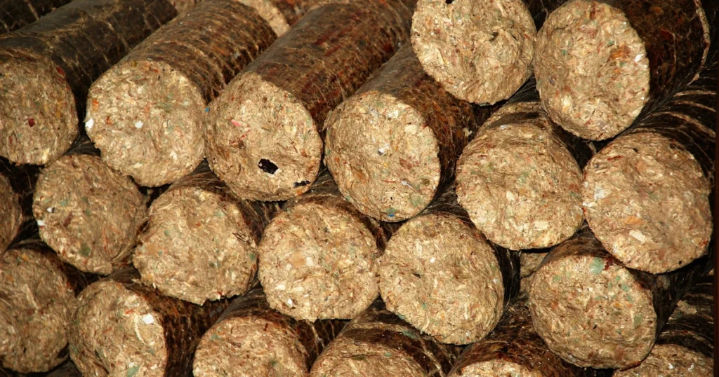 Waste Paper Fuel Briquettes